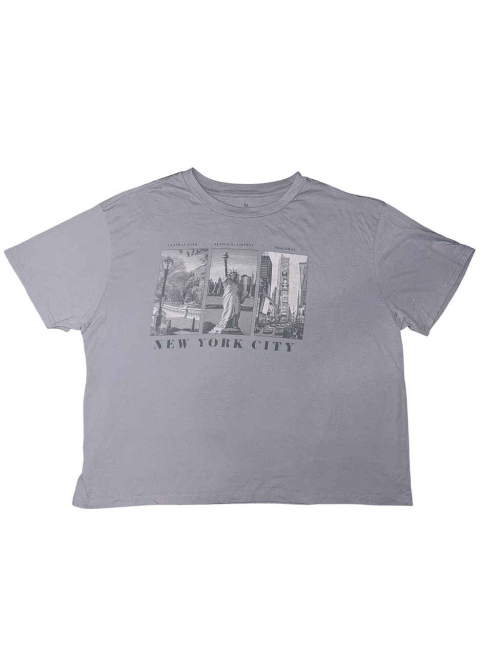 Goodie Two Sleeves Graphic New York City Short Sleeve Tee - Gray
